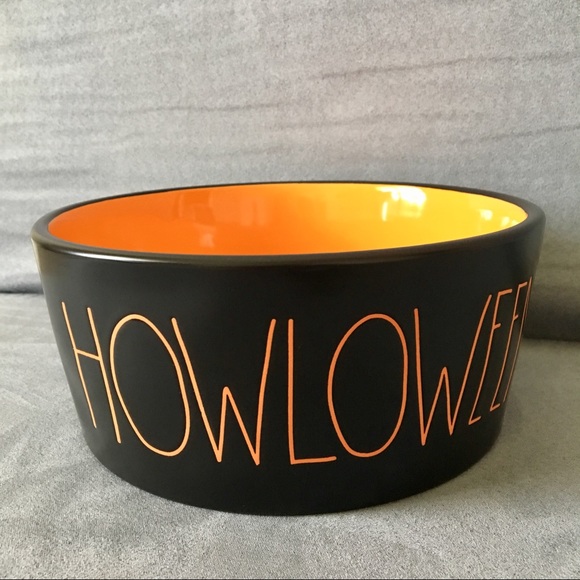 Rae Dunn Other - 🎃 NWT Rae Dunn ‘HOWLOWEEN’ XL Bowl Black